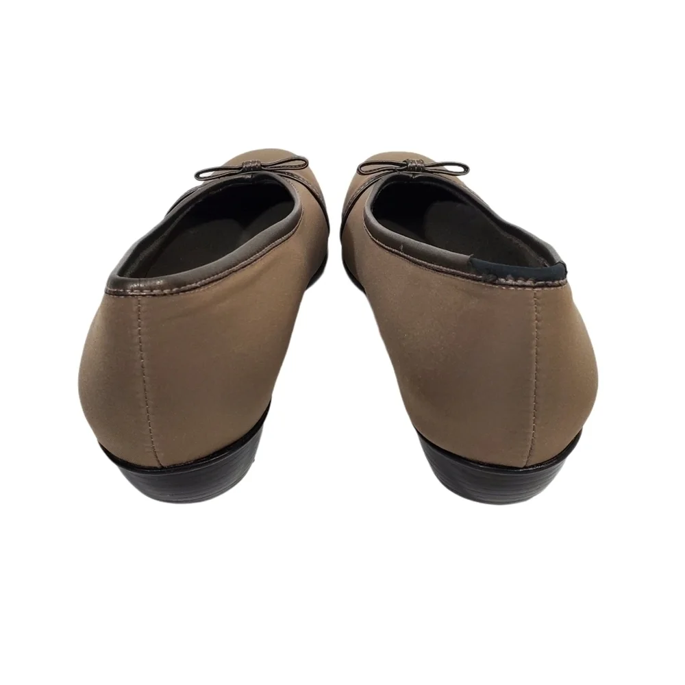 Munro American Brown Juliet Bow Shoes
